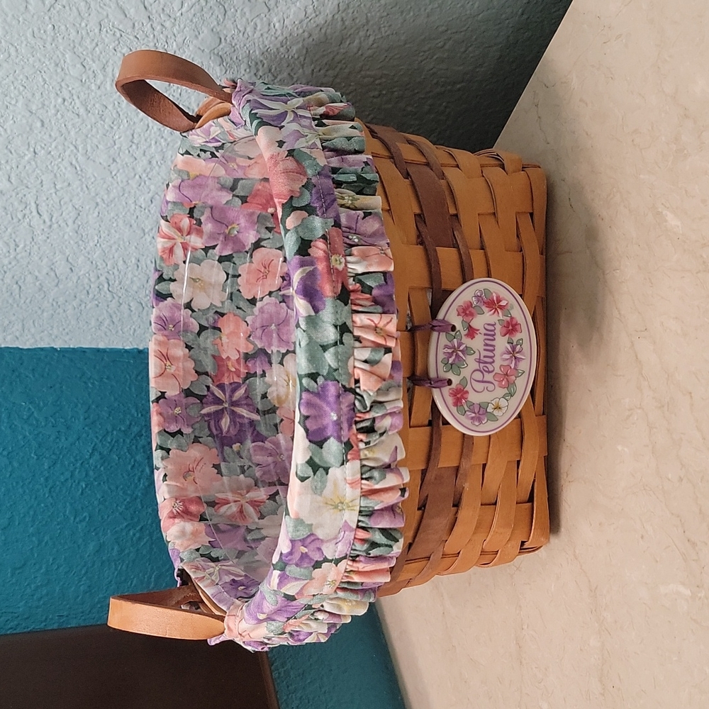 Longaberger Petunia Basket